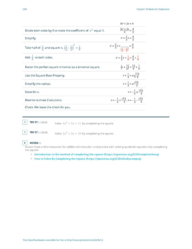 Elementary Algebra - 