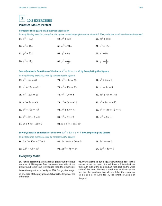 Elementary Algebra - 