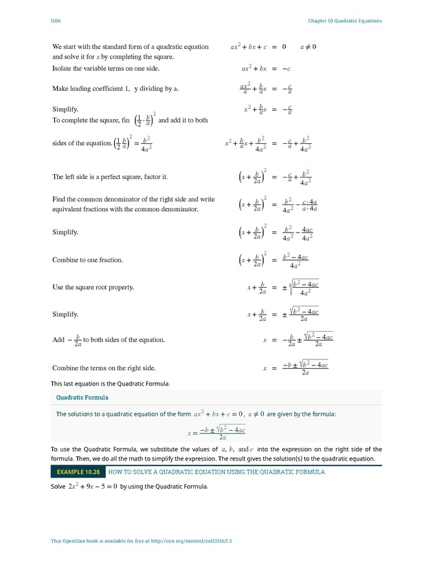 Elementary Algebra - 