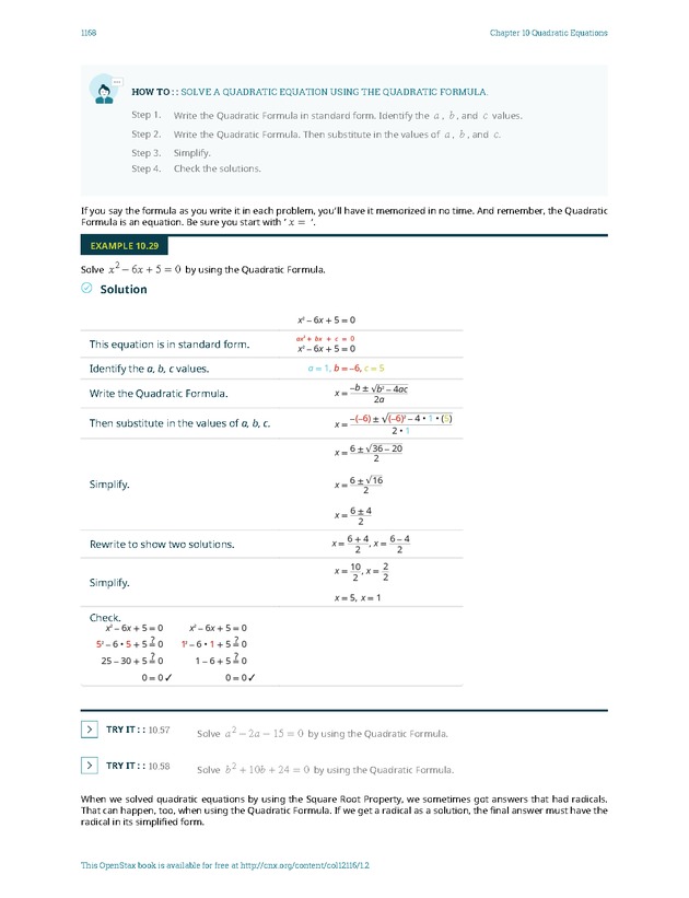Elementary Algebra - 