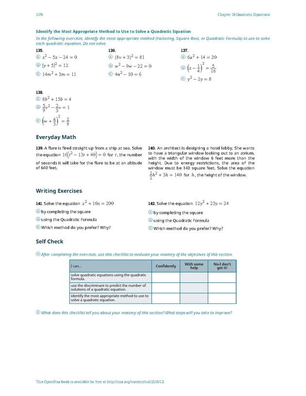 Elementary Algebra - 
