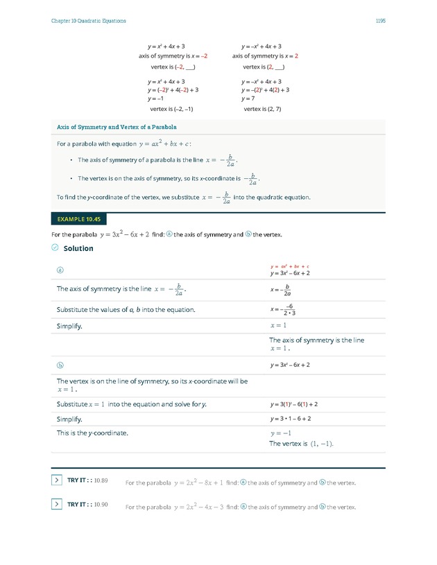 Elementary Algebra - 