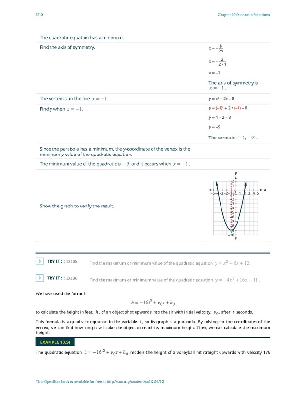 Elementary Algebra - 