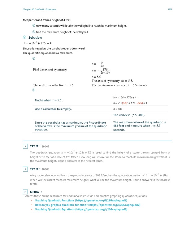 Elementary Algebra - 