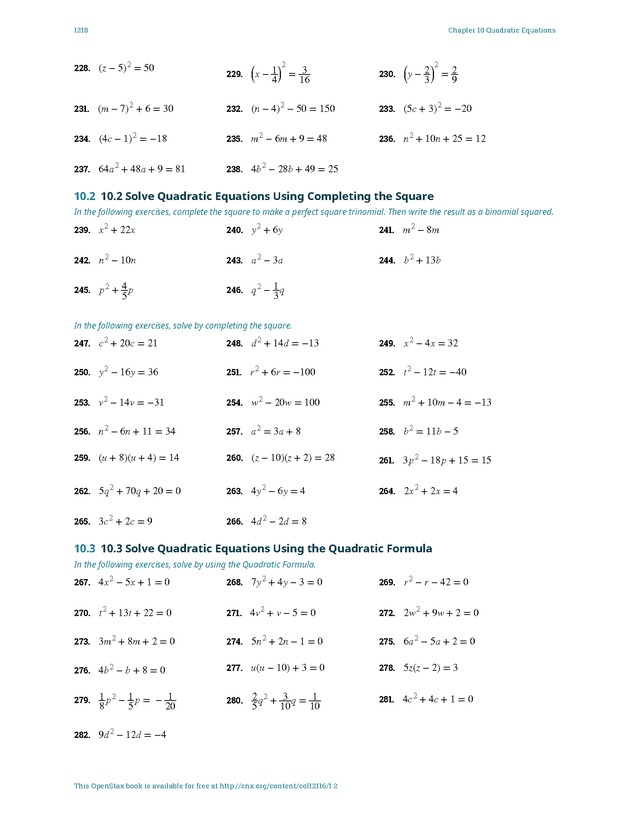 Elementary Algebra - 