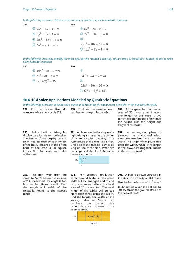 Elementary Algebra - 