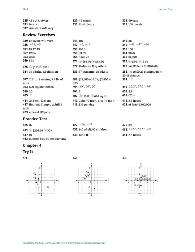 Elementary Algebra - 