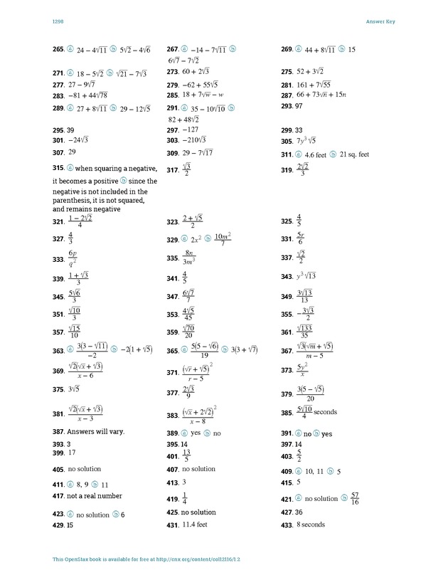 Elementary Algebra - 