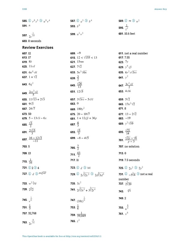 Elementary Algebra - 