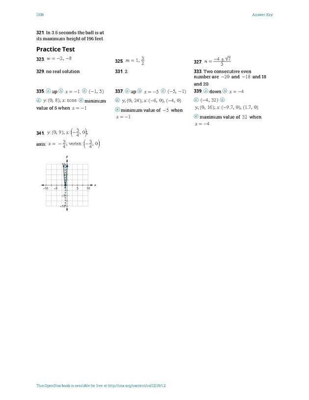 Elementary Algebra - 