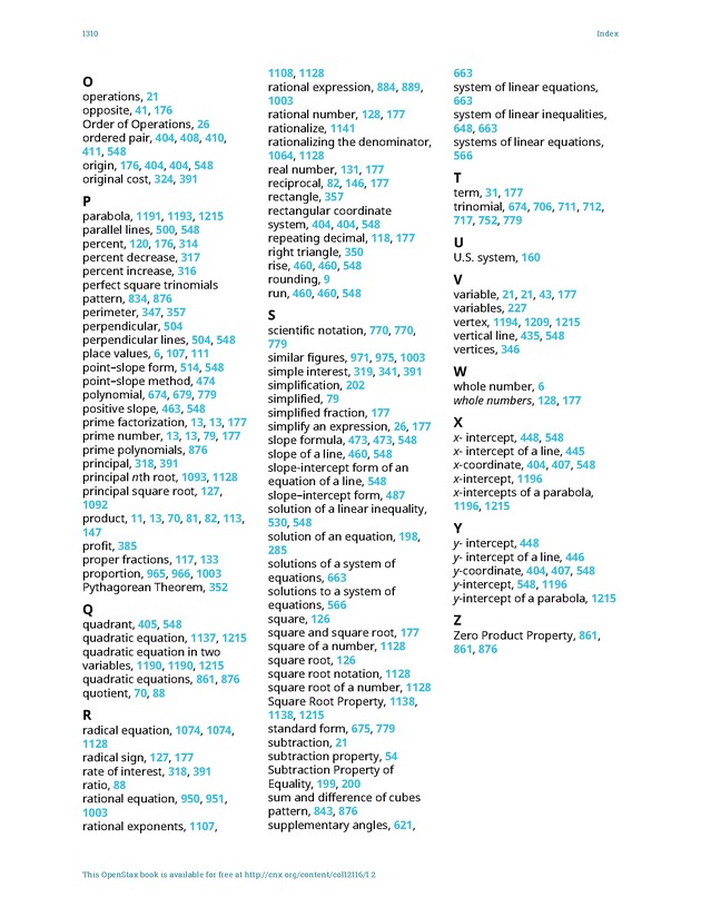 Elementary Algebra - 
