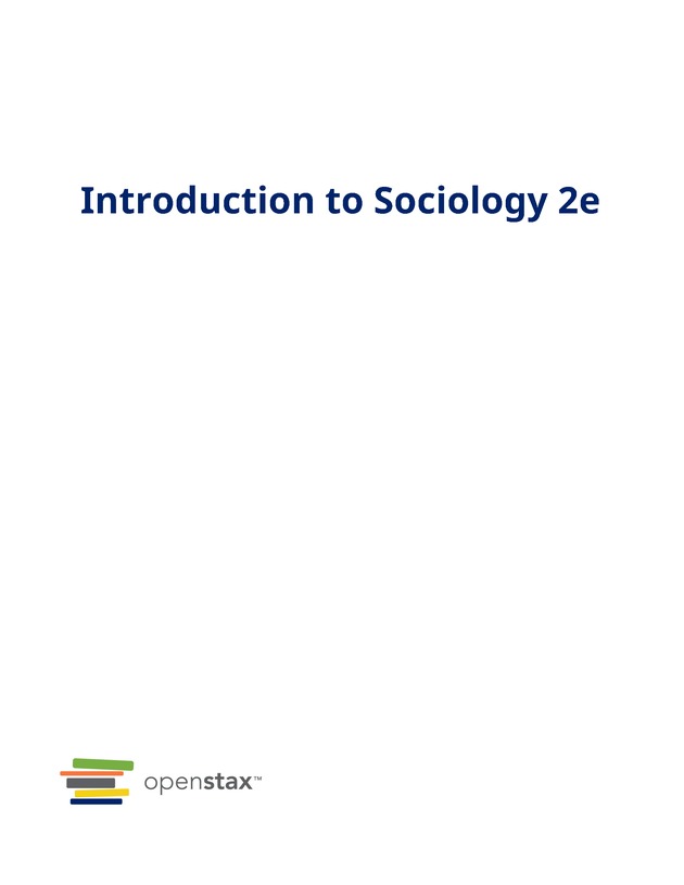Introduction to Sociology - Front Matter 3