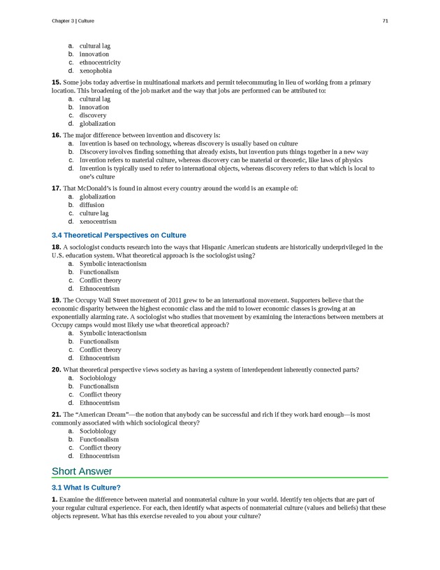 Introduction to Sociology - Page 67