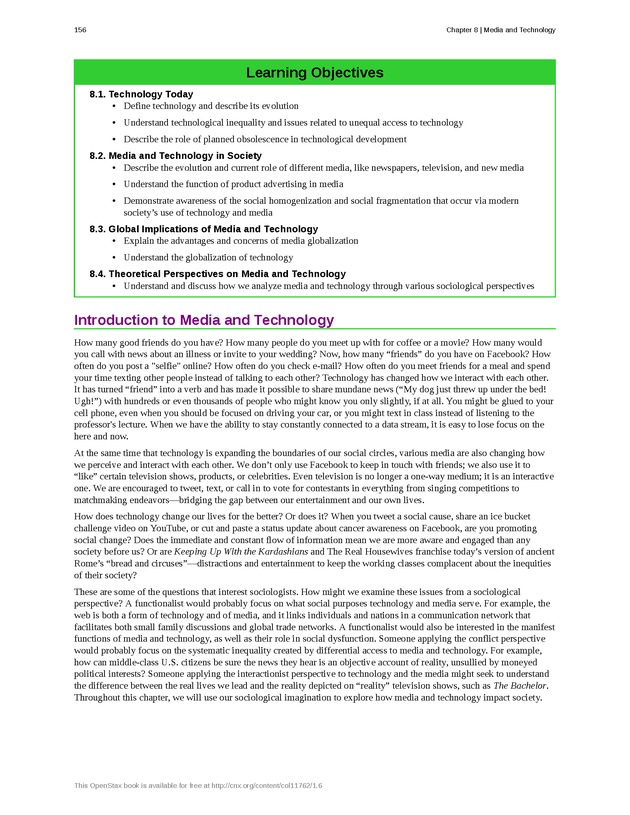 Introduction to Sociology - Page 152