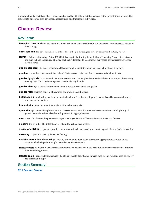 Introduction to Sociology - Page 262