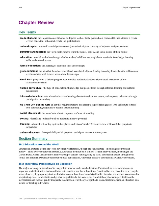 Introduction to Sociology - Page 364
