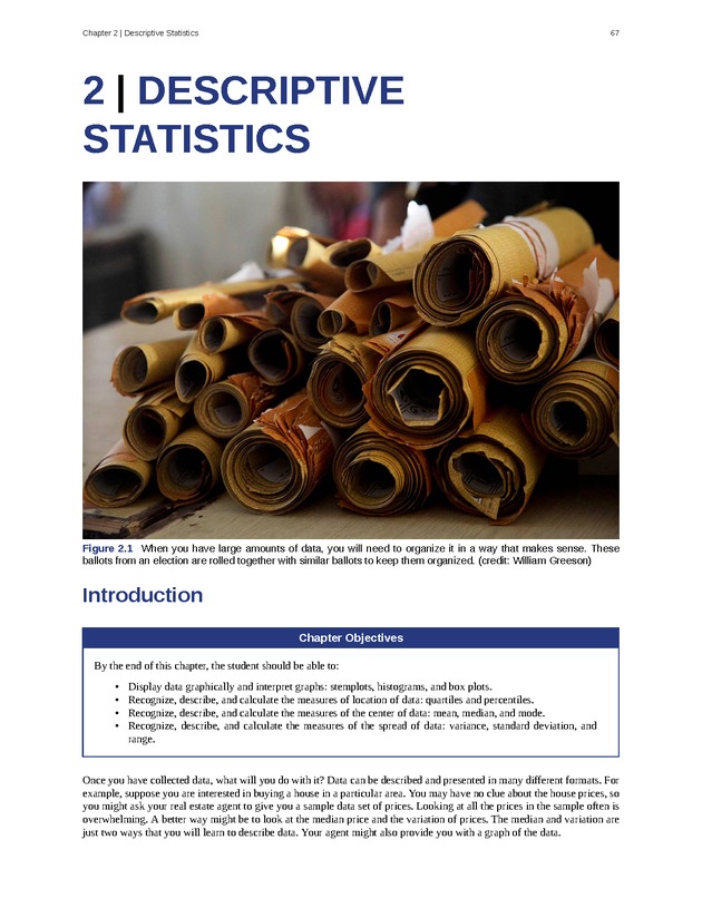 Introductory Statistics - Page 63