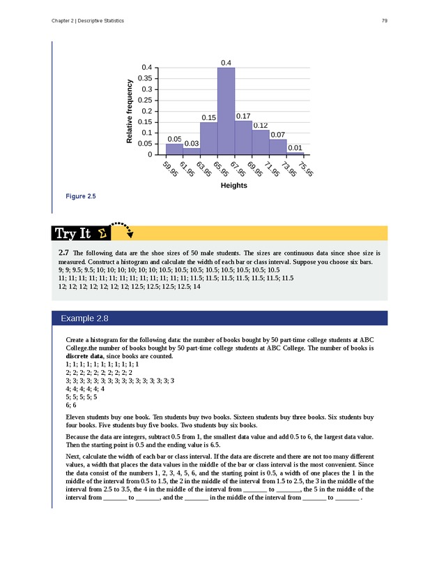 Introductory Statistics - Page 75