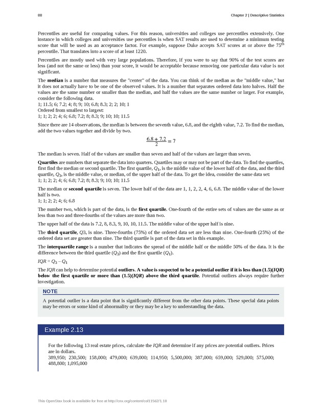 Introductory Statistics - Page 84