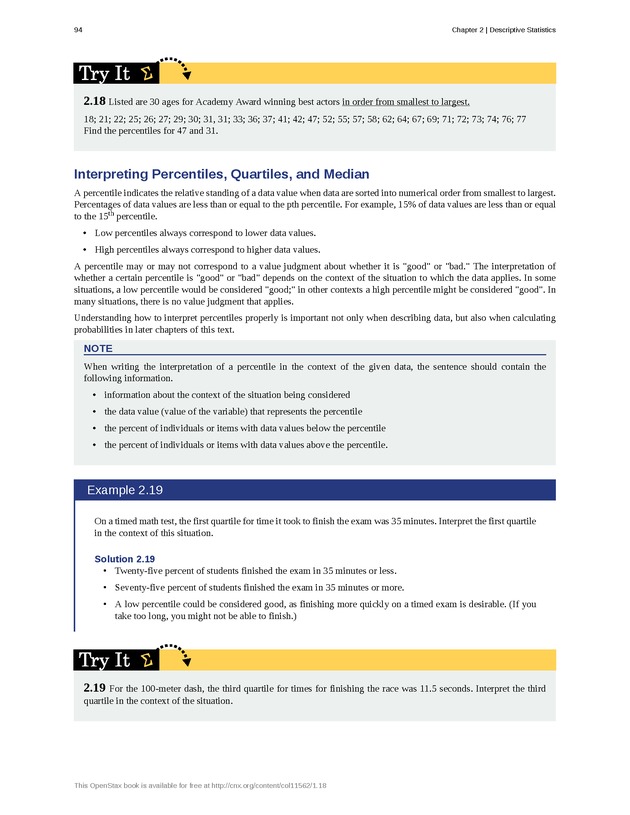 Introductory Statistics - Page 90