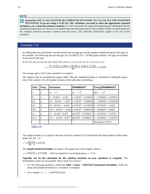 Introductory Statistics - Page 108