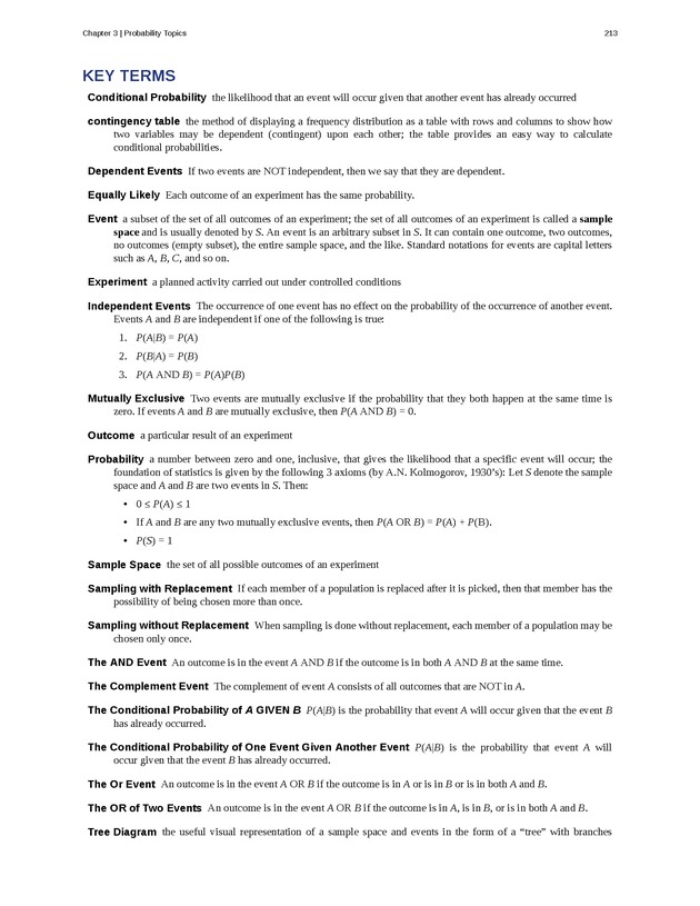 Introductory Statistics - Page 209