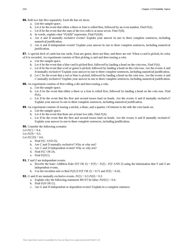 Introductory Statistics - Page 220