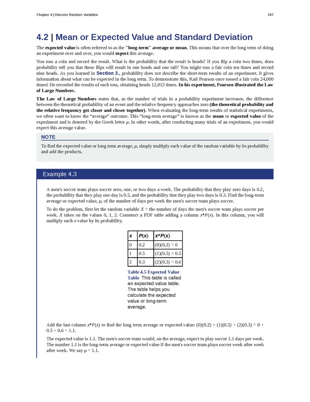 Introductory Statistics - Page 243