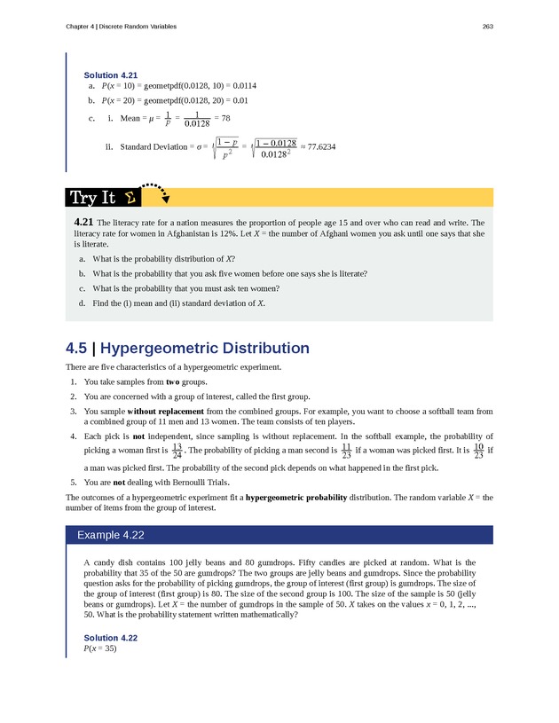 Introductory Statistics - Page 259