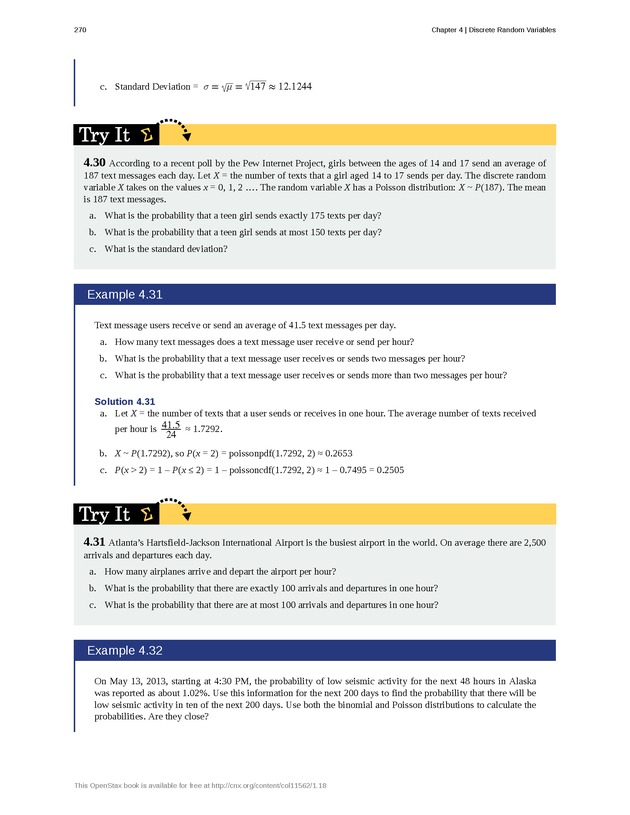 Introductory Statistics - Page 266