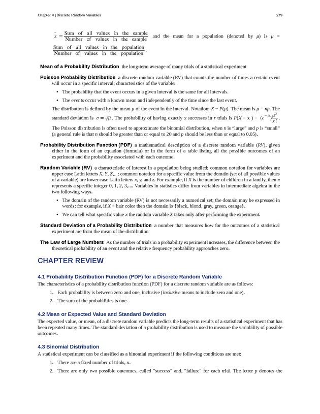 Introductory Statistics - Page 275
