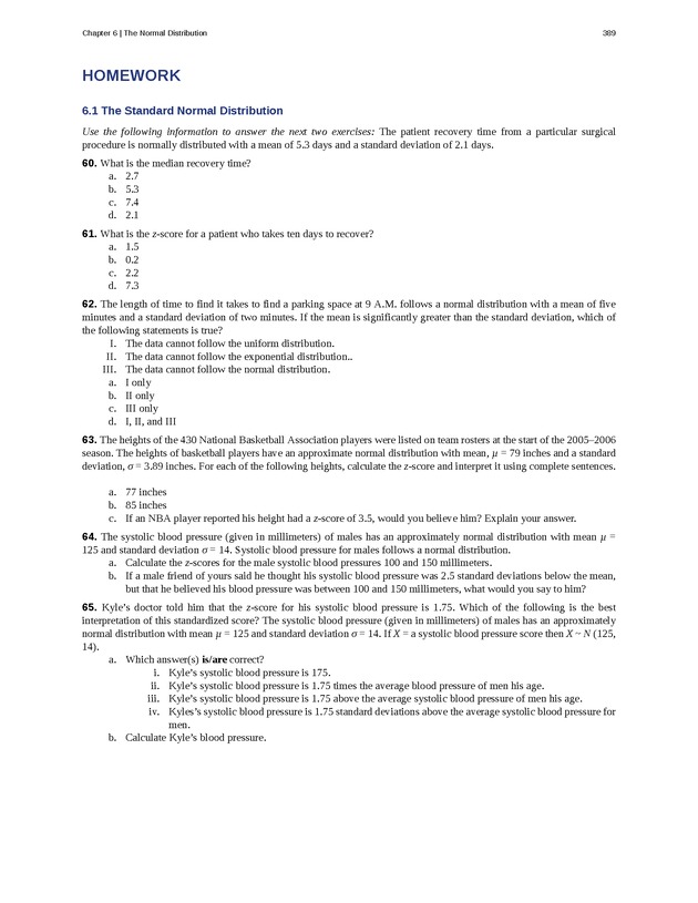 Introductory Statistics - Page 385