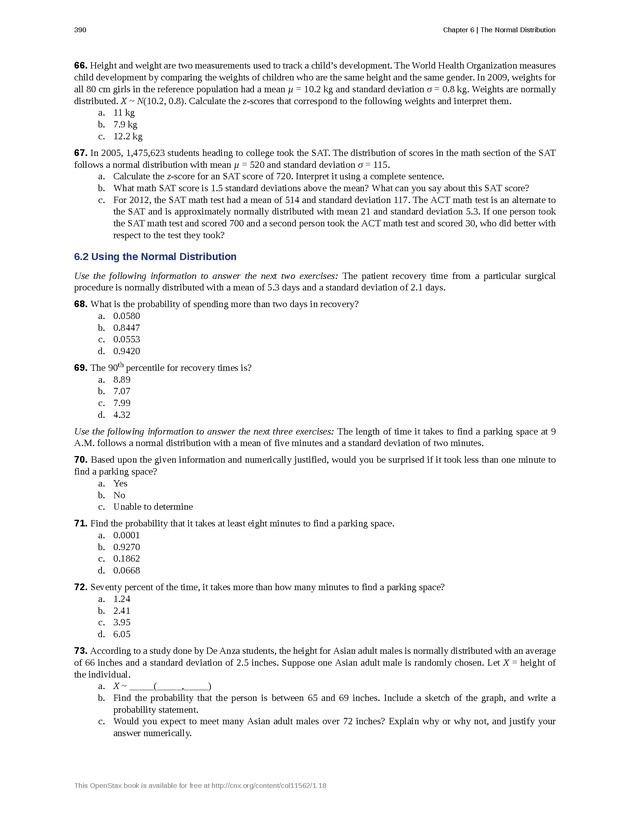 Introductory Statistics - Page 386