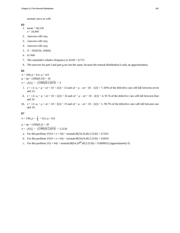 Introductory Statistics - Page 393