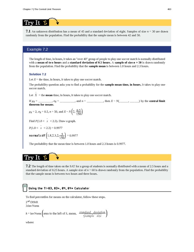 Introductory Statistics - Page 399