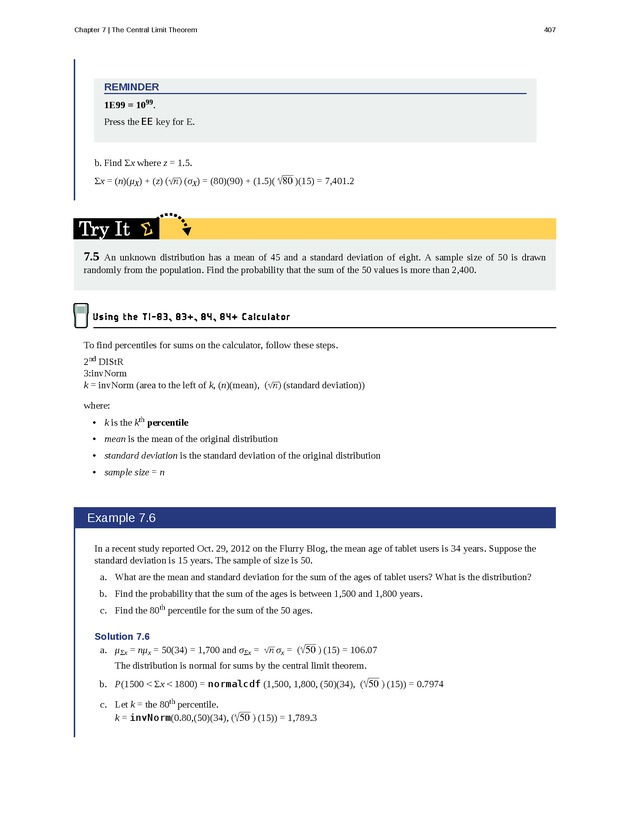 Introductory Statistics - Page 403