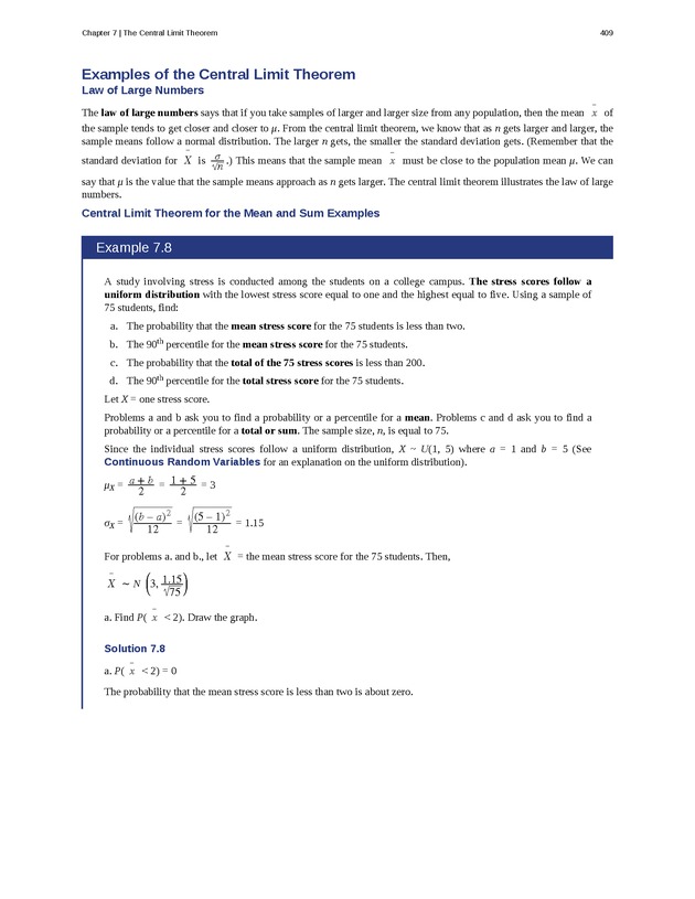 Introductory Statistics - Page 405
