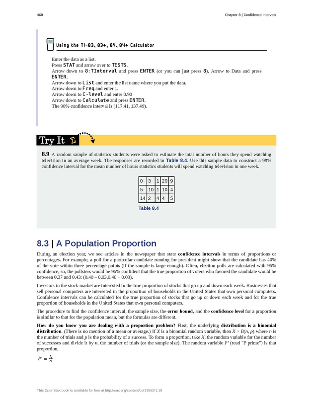 Introductory Statistics - Page 456