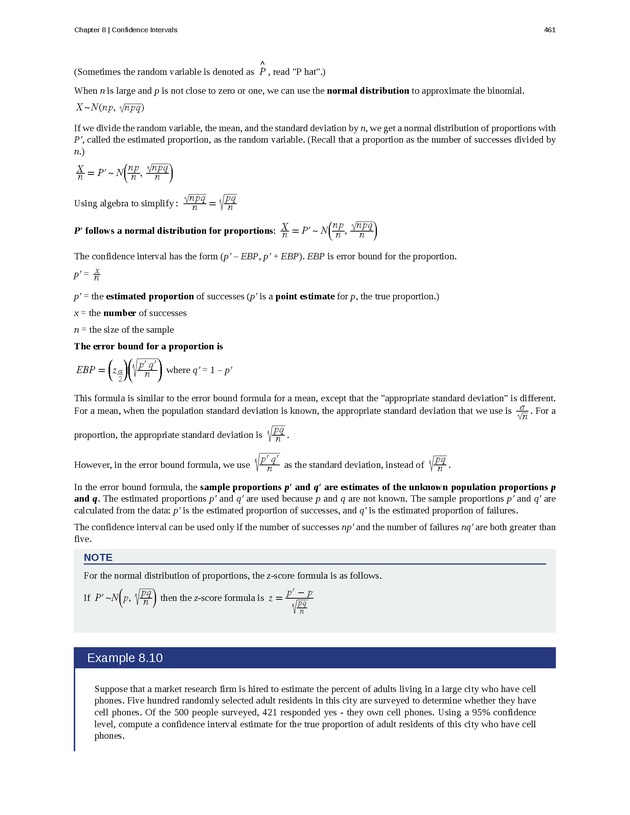 Introductory Statistics - Page 457
