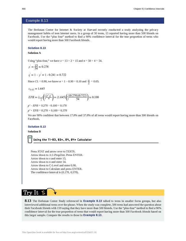 Introductory Statistics - Page 462