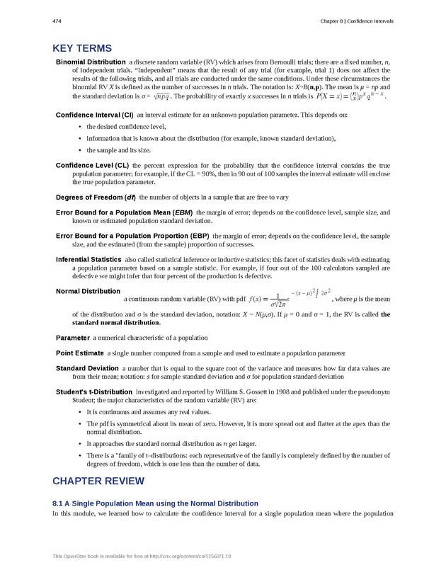 Introductory Statistics - Page 470