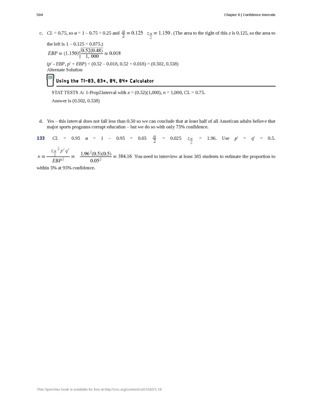 Introductory Statistics - Page 500