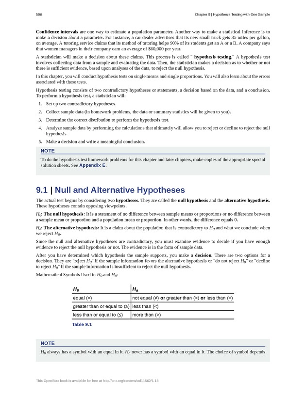Introductory Statistics - Page 502