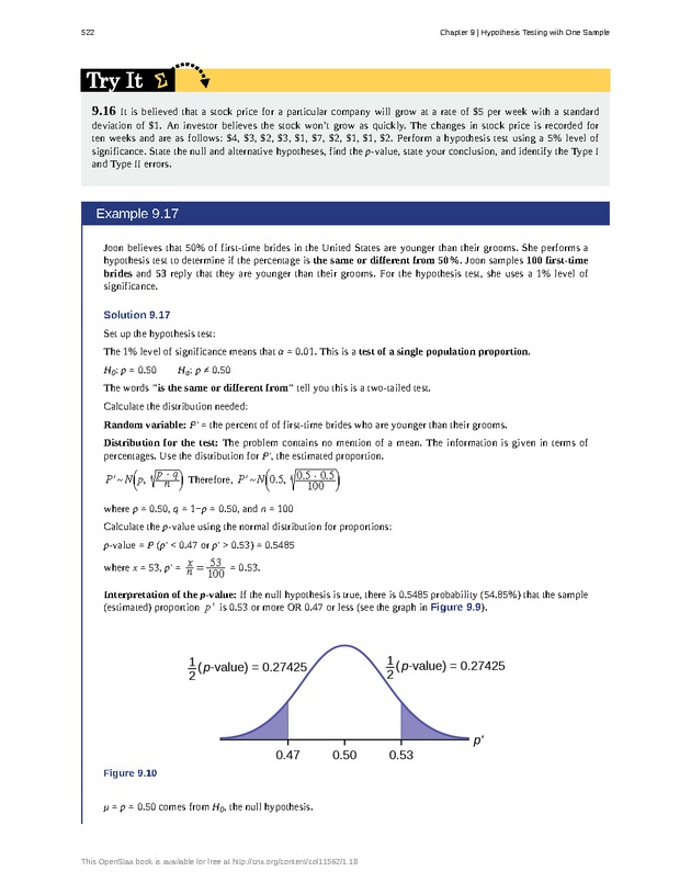 Introductory Statistics - Page 518