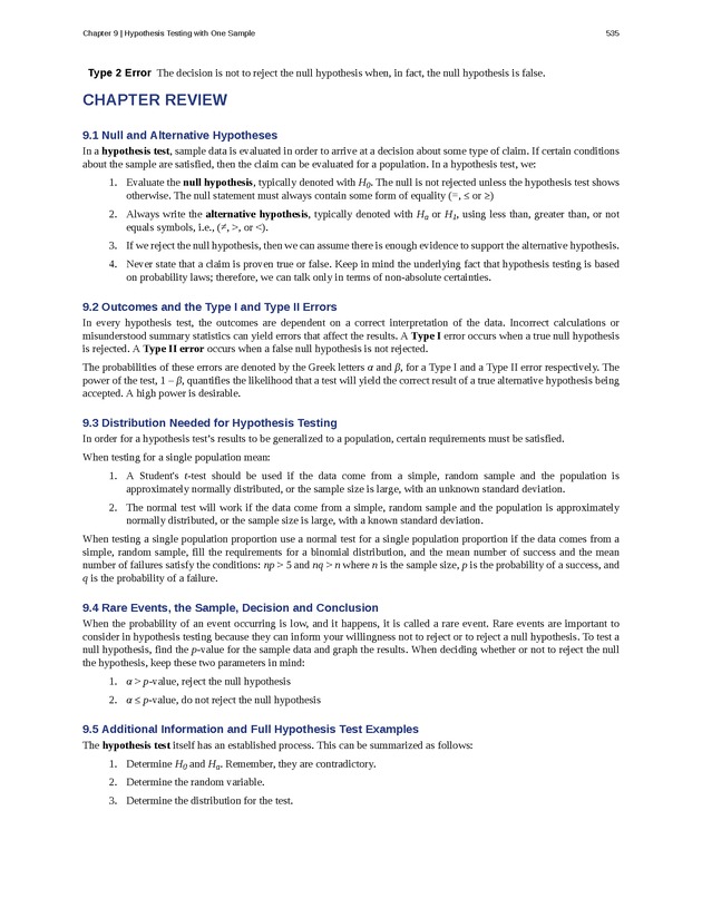 Introductory Statistics - Page 531