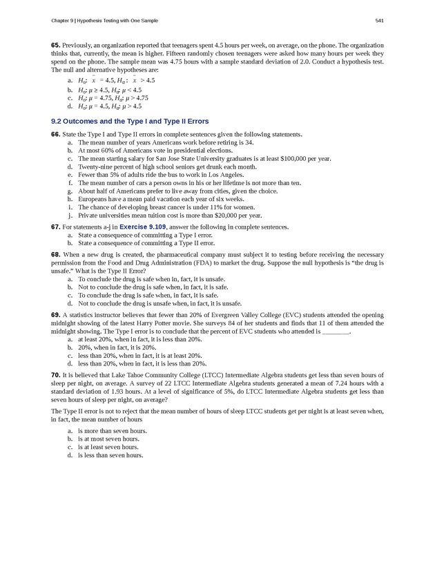 Introductory Statistics - Page 537