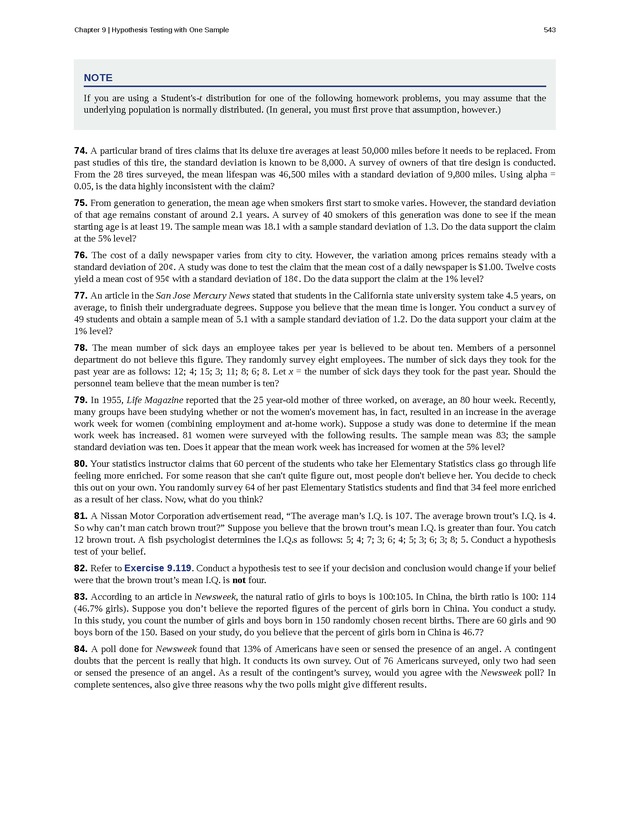 Introductory Statistics - Page 539