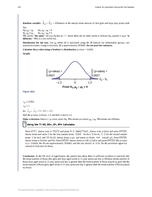 Introductory Statistics - Page 566