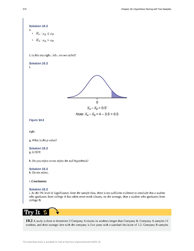Introductory Statistics - Page 568
