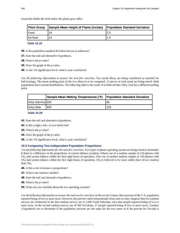 Introductory Statistics - Page 594
